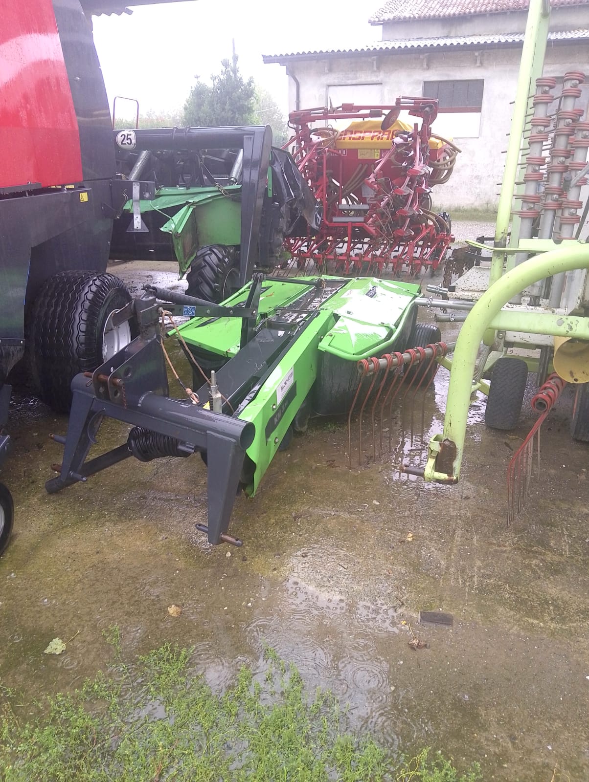 Falciatrice a tamburo DEUTZ KM316